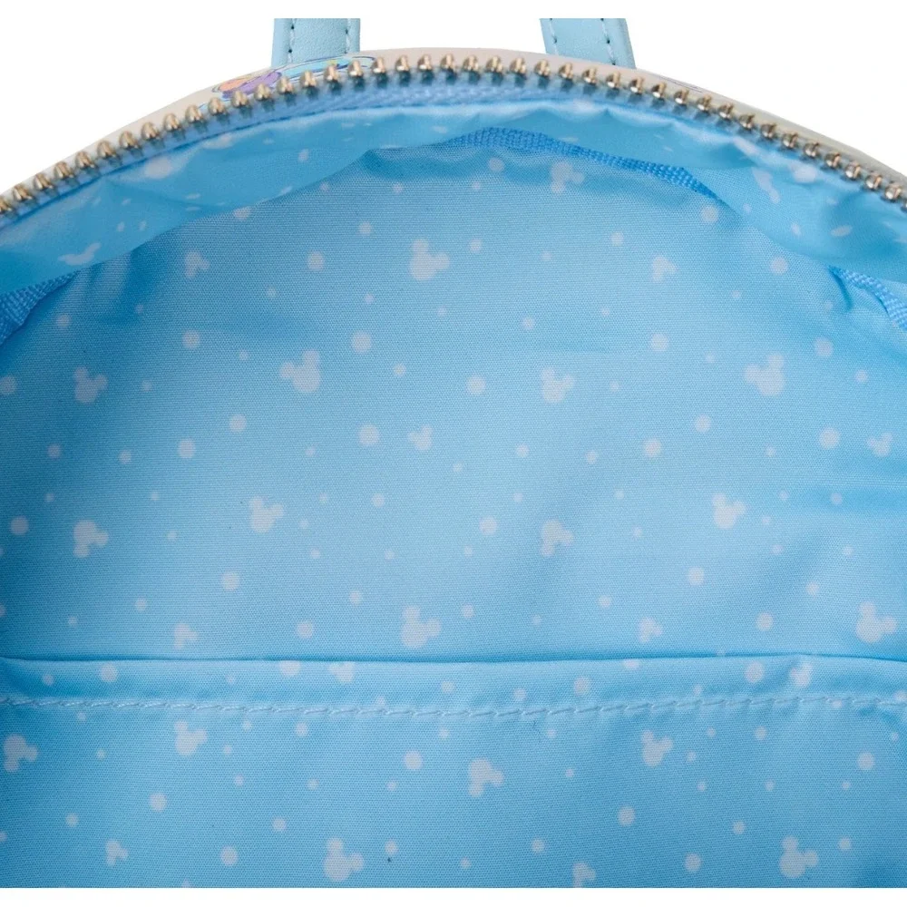 Loungefly Disney Winter Wonderland Mickey Friends Ear Holder Mini Backpack New